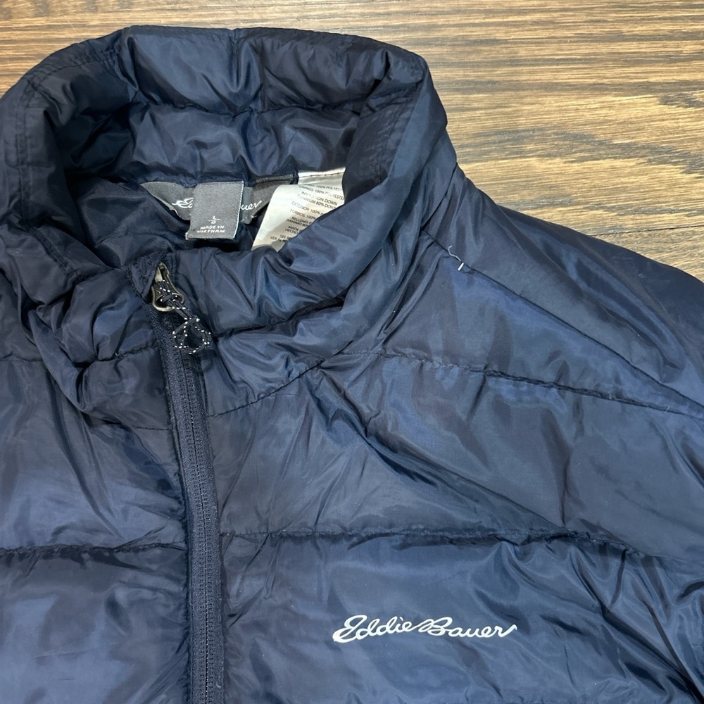 Eddie Bauer men Dark Blue Puffer Jacket
